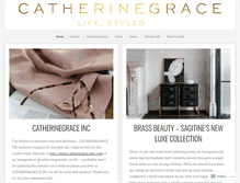 Tablet Screenshot of catherineandgrace.com